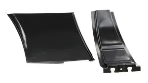Front Fender Lower Rear Repair Panel w/ Brace - RH - 70-74 Challenger - Image 2 of 2