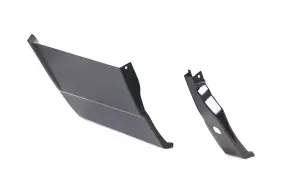 Front Fender Lower Rear Repair Panel w/ Brace - LH - 67-68 Camaro Firebird - Image 2 of 3