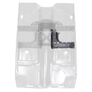 Floor Pan Brace - LH - 67-69 Camaro Firebird Convertible - Image 7 of 7