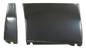 Front Fender Lower Rear Repair Panel w/ Brace - LH - 69 Camaro - Image 1 of 3