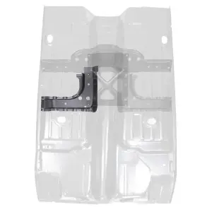Floor Pan Brace - RH - 67-69 Camaro Firebird Convertible - Image 7 of 7