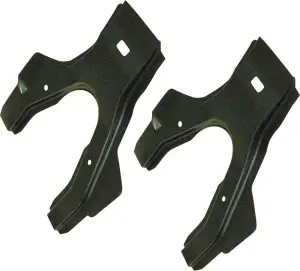 Rear Seat Back Braces (Attaches Package Tray To Under Seat Pan) - 67-69 Camaro Firebird Coupe - Image 1 of 2