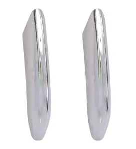Rear Bumper Guards - Chrome - Pair - 67-68 Camaro Standard - Image 1 of 2