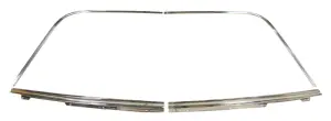 1975 Dodge Dart Sport Back Glass Molding Set - 71-72 Demon; 70-76 Duster; 73-76 Dart Sport