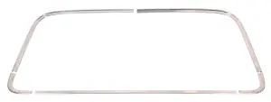 1968 Dodge Charger Back Glass Molding Set - 68-70 Charger