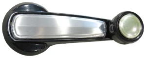 Window Crank Handle - Black/Silver - Sold Each - 77-80 Chevy GMC C/K Pickup Blazer Jimmy Suburban - Image 1 of 2
