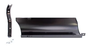 Running Board Splash Apron w/ Support Brace - LH - 47-53 Chevy GMC Short Bed Stepside Pickup - Image 2 of 2
