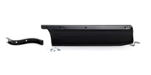 Running Board Splash Apron w Support Brace - LH - 54-55 Chevy GMC Truck Short Bed Stepside - Image 3 of 3