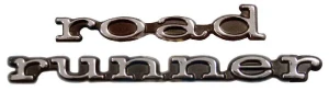 Door Emblem Set - Road Runner - 69 Plymouth  Roadrunner - Image 1 of 2