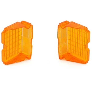 Parking Lamp Lenses - Amber - Pair - 72 El Camino Sprint Chevelle Wagon - Image 4 of 6