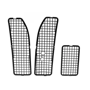 Cowl Grilles - 3 Piece Set - w/ AC - 70-72 Chevelle Malibu El Camino LeMans GTO Grand Prix - Image 4 of 4
