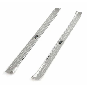 Door Sill Plates - Fisher Logo Tag - Pair- 67-69 Camaro Firebird - Image 5 of 9