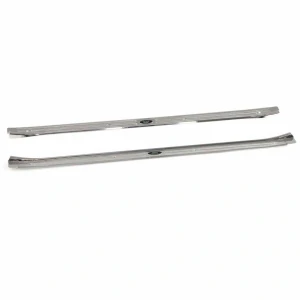Door Sill Plates - Fisher Logo Tag - Pair- 67-69 Camaro Firebird - Image 6 of 9