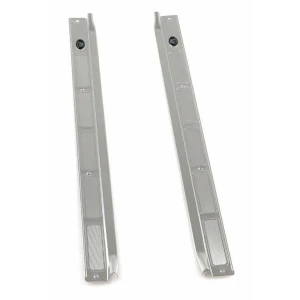 Door Sill Plates - Fisher Logo Tag - Pair- 70-72 Camaro - Image 2 of 7