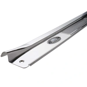 Door Sill Plates - Fisher Logo Tag - Pair- 70-72 Camaro - Image 7 of 7