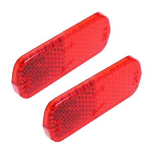 Tail Lamp Reflector Lens - Pair - 62-64 Chevy II Nova - Image 2 of 3