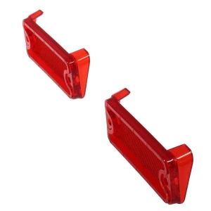 Rear Bumper Reflector Lens - Pair - 69-72 El Camino - Image 5 of 6