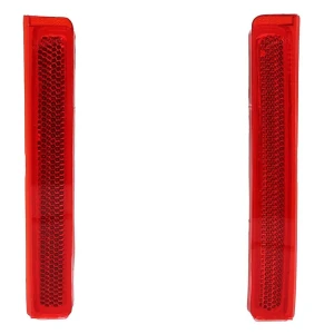Taillight Lens Reflector - Pair - 70-72 El Camino Chevelle Wagon - Image 1 of 6
