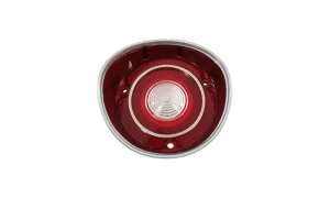 1971 Chevy Malibu Backup Lamp Lens - with Chrome Trim - RH - 71 Chevelle Malibu