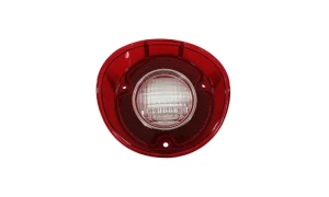 1972 Chevy Malibu Backup Lamp Lens - with Chrome Trim - RH - 72 Chevelle Malibu