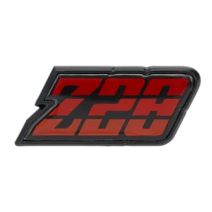 Gas Door Emblem - Z28 Red - 80-81 Camaro - Image 1 of 4