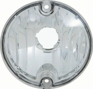 Parking Lamp Assembly Lens w Trim - LH or RH - 74-77 Camaro - Image 1 of 2