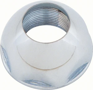 1972 Chevy Suburban Antenna Bezel Nut - Chrome - For Reproduction Antenna Base - 67-68 Camaro Firebird; 67-72 Chevy GMC Truck