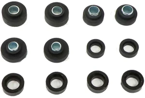 1972 Pontiac Trans Am Body Mount Bushing Kit - Subframe and Radiator Support - 12 pc Set - 70-72 Camaro Nova Firebird