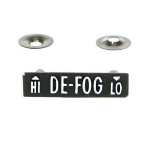 Defogger Bezel - 70-78 Camaro - Image 1 of 2