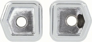 1967 Pontiac Grand Prix Instrument Panel Dash Grab Bezels  2 Piece Set - 67-69 Firebird; 67 Grand Prix