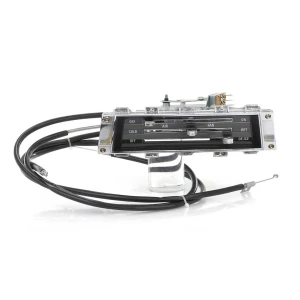Heater Control Assembly with Cables - without AC - 68 Camaro Firebird - Image 1 of 7