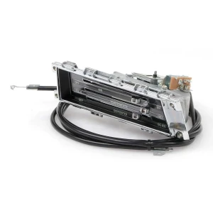 Heater Control Assembly with Cables - without AC- 67 Camaro Firebird - Image 2 of 6