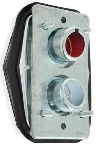 Tail Lamp Assembly - LH or RH - 62-64 Chevy II Nova - Image 3 of 4