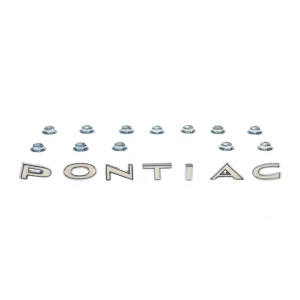 Trunk Lid or Tail Panel Emblem Letters - PONTIAC - 67-69 Firebird - Image 1 of 4