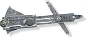 Door Window Regulator - Manual - Complete Assembly for Standard Interior - RH - 67 Camaro Firebird - Image 1 of 2