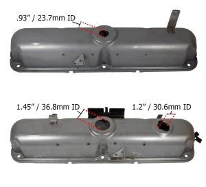 Valve Covers - Pair - 70-71 Mopar Small Block - Image 8 of 8
