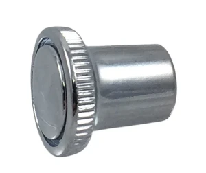 Vent Cable Knob - Chrome - 70-72 Camaro Firebird 69-72 GM A-Body - Image 1 of 3