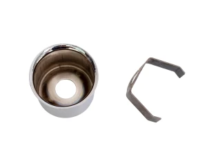 Oil Filler Breather Cap w/ PCV Mount - Chrome - 64-69 Mopar - Image 2 of 2