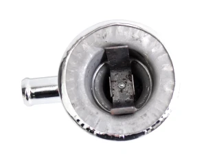 Oil Filler Breather Cap - Tall w/ 1 Hose Outlet - Chrome - 68-69 Mopar - Image 3 of 3