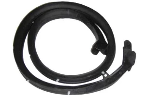 1969 Pontiac Tempest Convertible Top Header Seal - With Molded Ends &amp; Clips - 68-72 GM A-Body