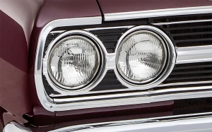Headlight Bezels - Pair - 65 Chevelle El Camino - Image 2 of 2