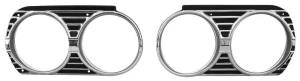 Headlight Bezels - Pair - 65 Chevelle El Camino - Image 1 of 2