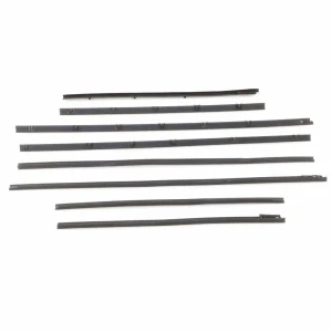 Front and Rear Door Beltline Window Felts - 64 Chevelle Coupe - Image 2 of 6