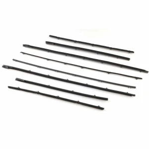 Front and Rear Door Beltline Window Felts - Inner & Outer - 65 Chevelle Coupe - Image 5 of 6