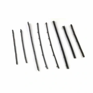 Front and Rear Door Beltline Window Felts - Inner & Outer - 65 Chevelle Coupe - Image 6 of 6