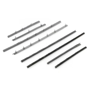 Front and Rear Door Beltline Window Felts - 66-67 Chevelle Convertible - Image 1 of 6