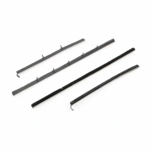 Front and Rear Door Beltline Window Felts - Outer - 66-67 Chevelle Coupe - Image 1 of 6
