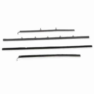 Front and Rear Door Beltline Window Felts - Outer - 66-67 Chevelle Coupe - Image 2 of 6