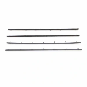 Front and Rear Door Beltline Window Felts - Inner & Outer - 66-67 El Camino - Image 4 of 6