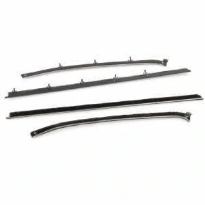 Front and Rear Door Beltline Window Felts - Outer - 68 Chevelle Coupe - Image 6 of 6